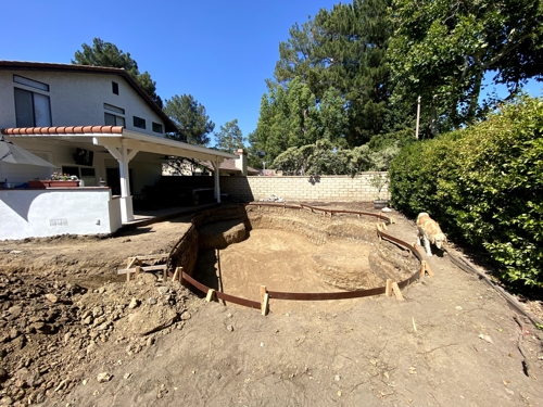 Excavation in Progress