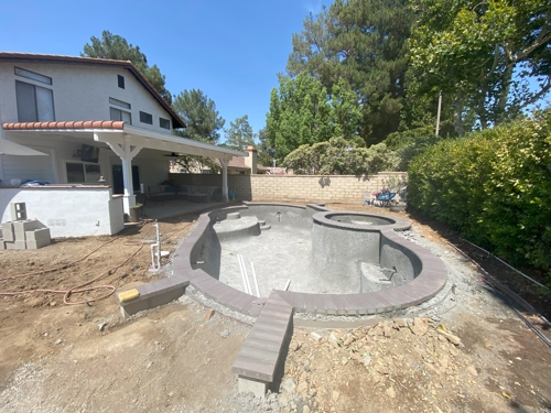 Tile and Coping Installation